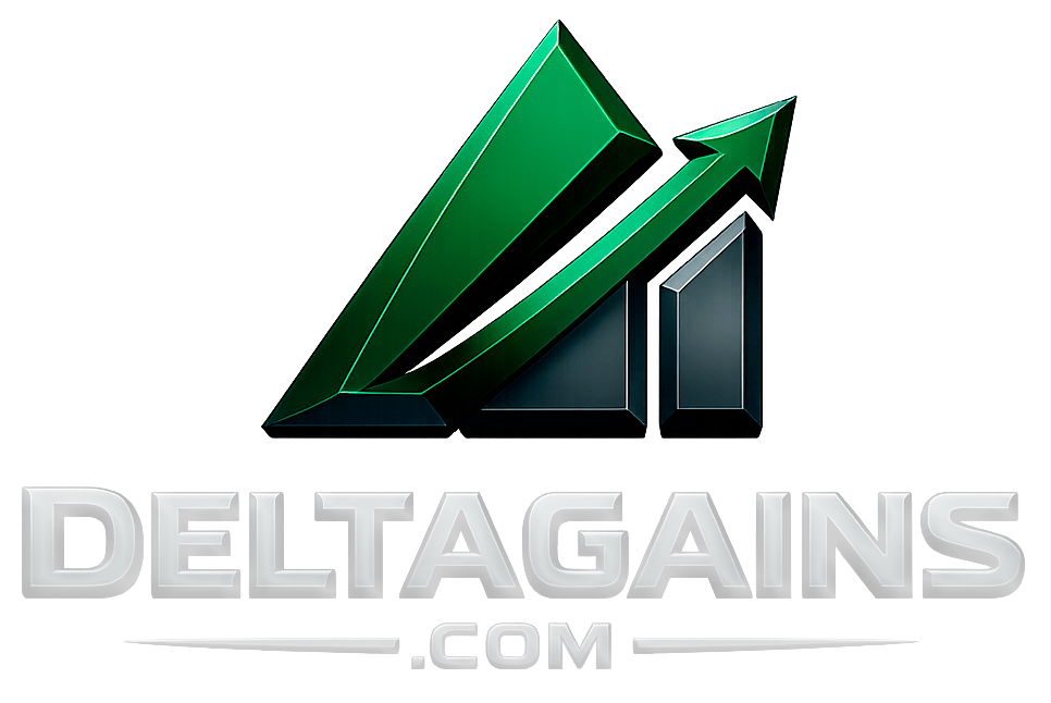 DELTAGAINS logo